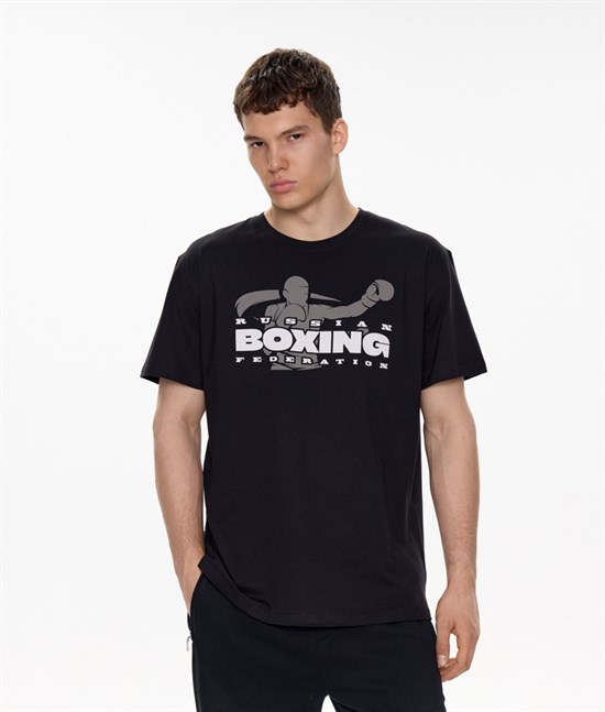 Футболка ALBA Boxing, черная - фото 7084