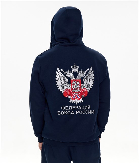 Худи ФБ классик, синее - фото 7129