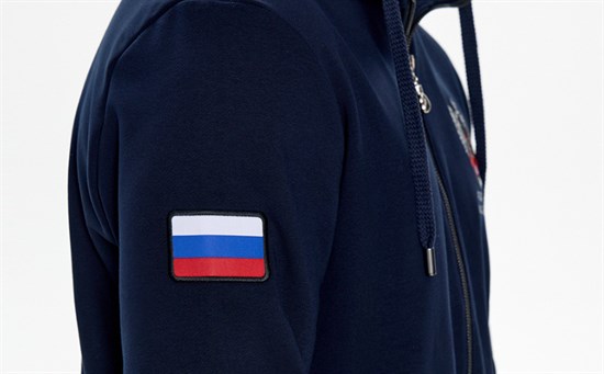 Худи ФБ классик, синее - фото 7130