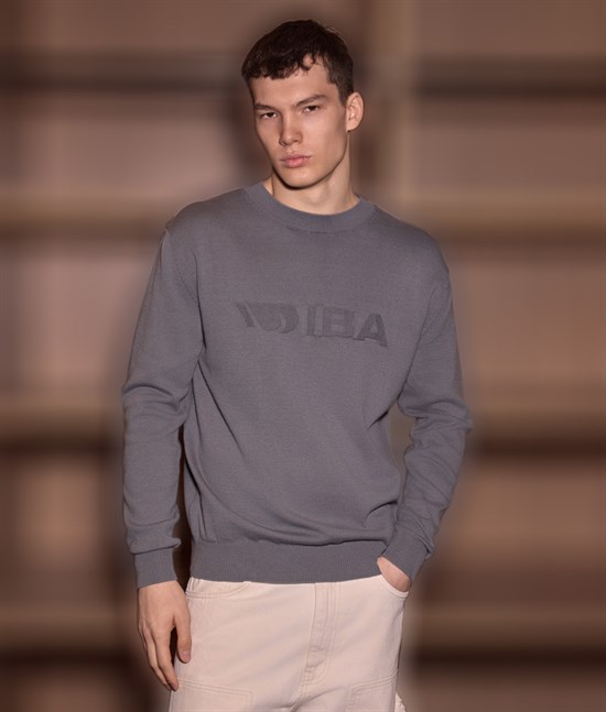 Джемпер IBA, серый - фото 7147