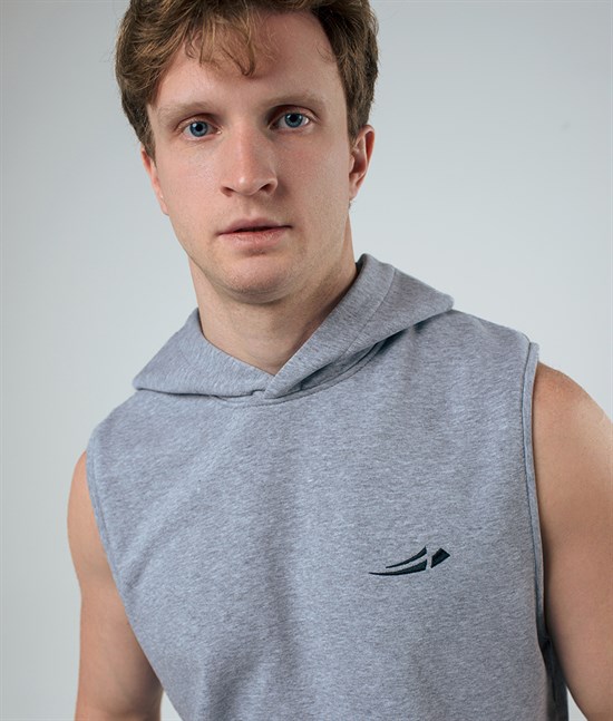 Жилет трикотажный Брюс, серый - фото 7198