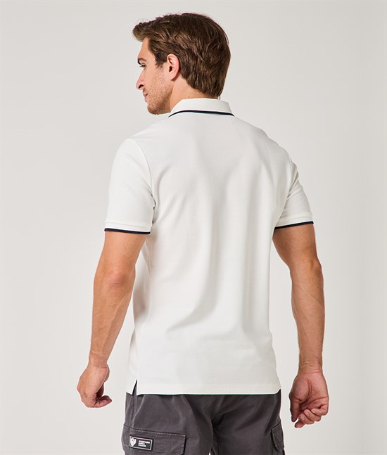 Поло Федерация бокса России, белое - фото 7247