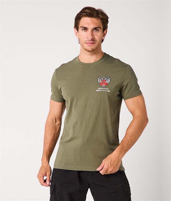 Футболка ФБ классик 2.0, милитари - фото 7257