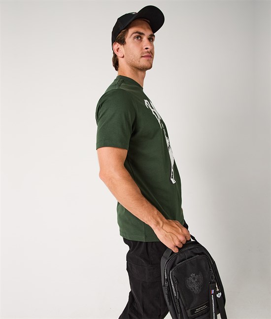 Футболка Boxing, милитари - фото 7269