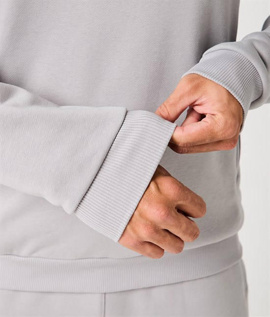 Толстовка ФБ классик полузамок, серая - фото 7304