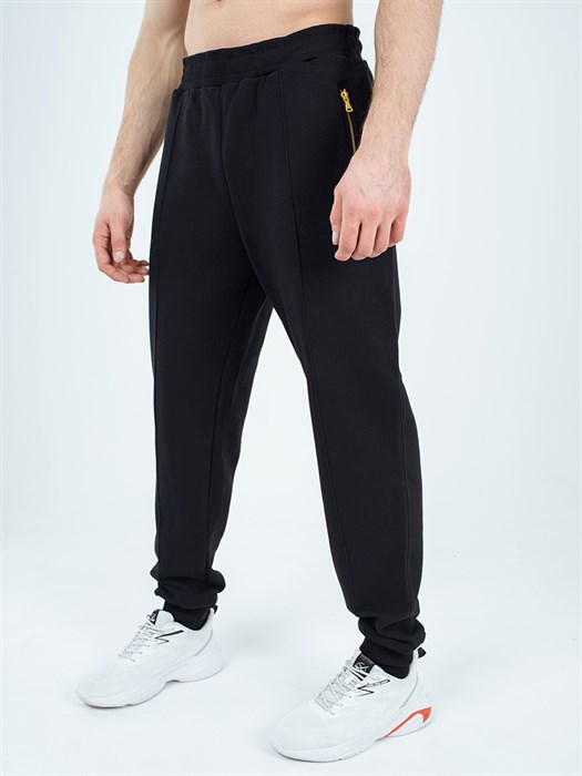 Спортивные брюки Россия черные - фото 7470