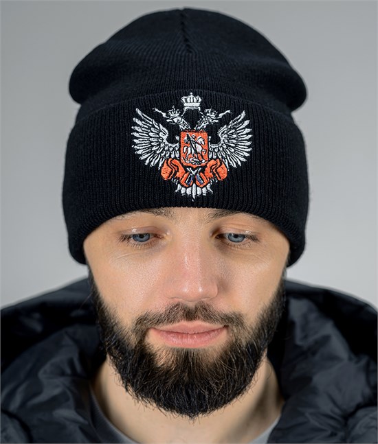 Шапка Герб 3.0 черная 2400