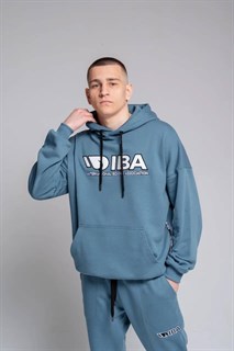 Худи IBA голубой