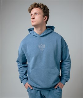 Худи Майк, голубое