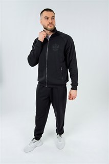 Спортивный костюм Россия черный 2332