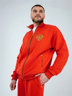 Олимпийка Россия красная с вышивкой 2367