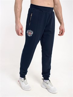 Спортивные брюки Россия синие 2359