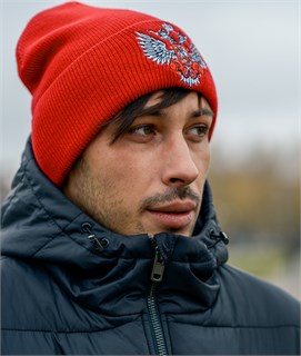 Шапка Герб 3.0 красная 3121