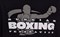 Футболка ALBA Boxing, черная - фото 7086
